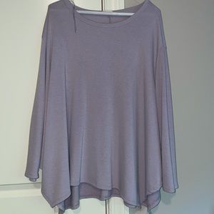 Lavender Flowy Top